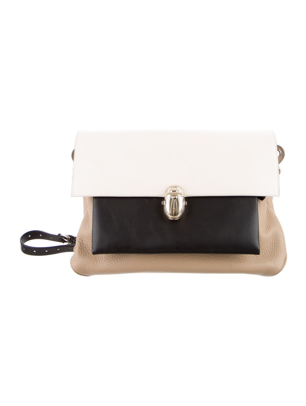 Christian Louboutin Leopard Medium Triple Pocket Scarab Bag